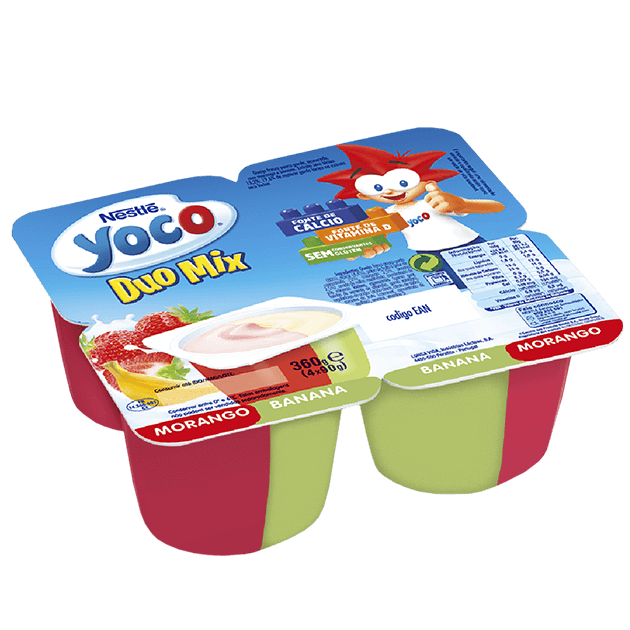 Yoco Duo Mix Morango Banana
