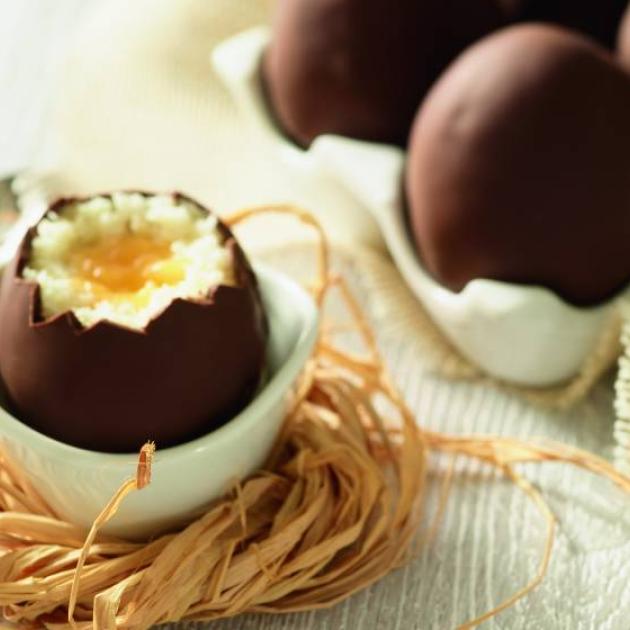 Ovos de Chocolate, Coco e Alperce