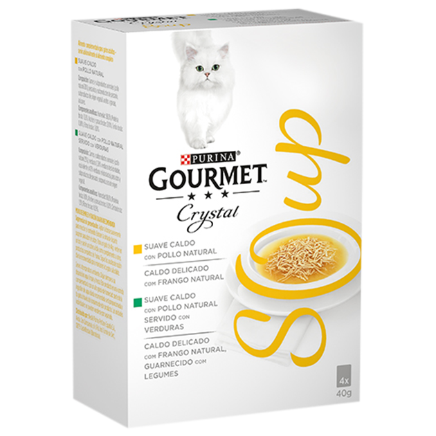 Crystal Soup com Frango e Frango com Legumes