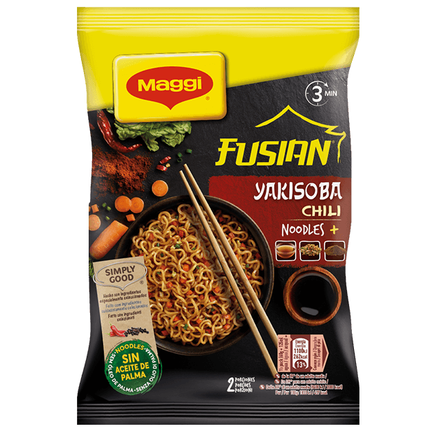 Noodles Maggi Fusian Yakisoba Chili