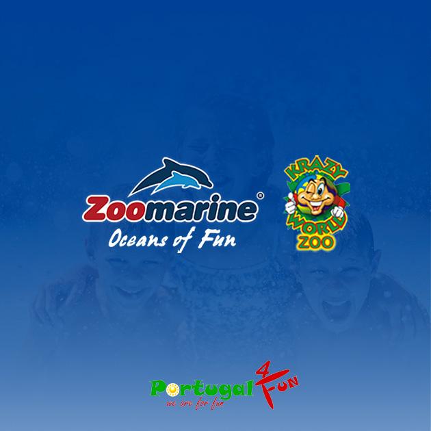 15% de desconto nos Parques Zoomarine e Crazy World