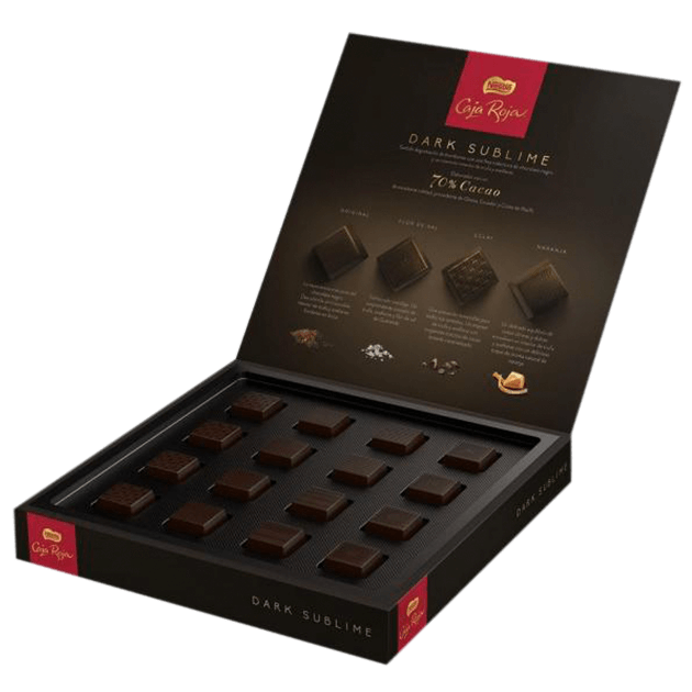 Bombons Nestlé® Caja Roja® Dark Sublime 114g