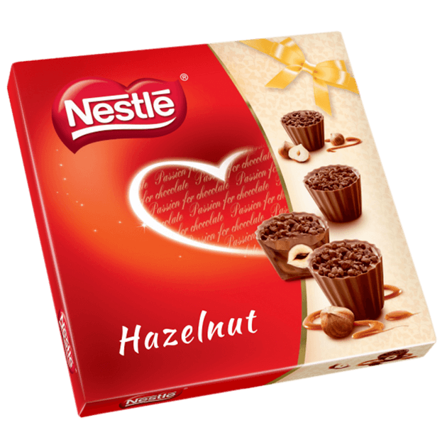 Bombons Nestlé Cups Avelã 