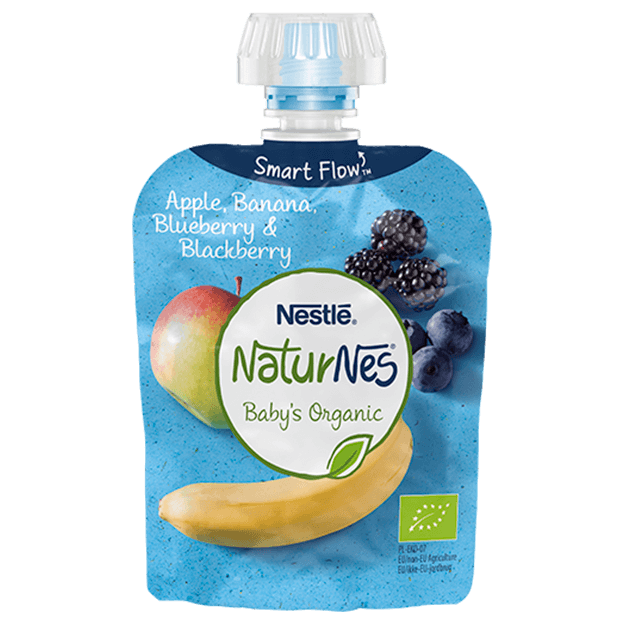 NATURNES Bio Maçã Banana Mirtilo Amora