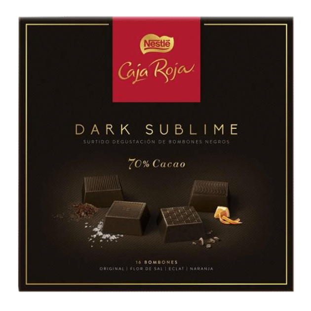 Bombons Nestlé® Caja Roja® Dark Sublime 114g