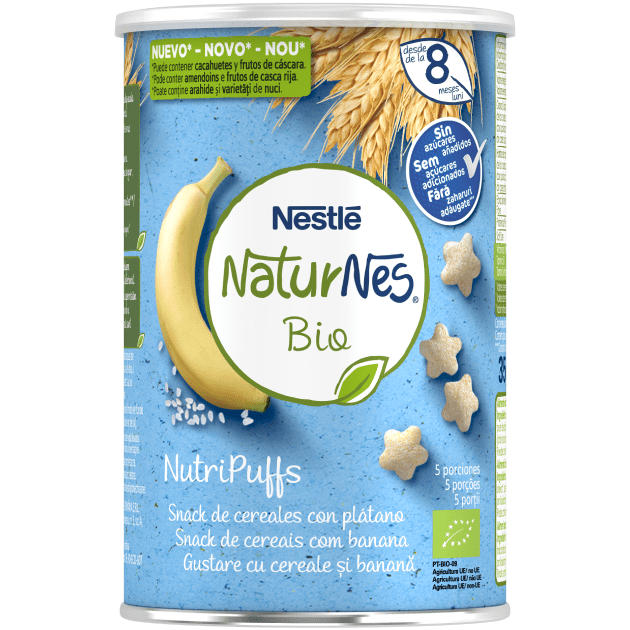 NATURNES Bio NutriPuffs Banana
