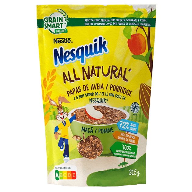 Nesquik Aveia Cacau e Maçã All Natural