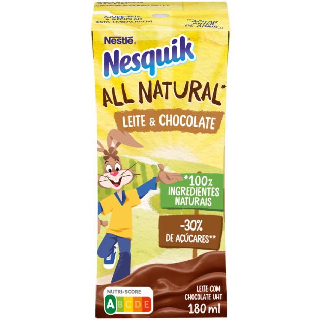 Nesquik All Natural Leite Achocolatado Nestle