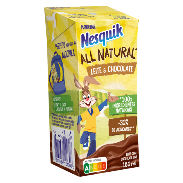 Nesquik All Natural Leite Achocolatado Nestle