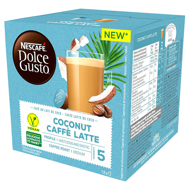 Café Latte De Coco 12 Cápsulas | NESTLÉ