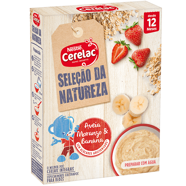 Cerelac Selecao Da Natureza Aveia Morango Banana Nestle