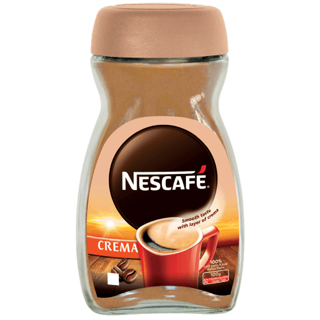Nescafe Classic Crema: Разработка дизайна упаковки, Разработка дизайна этикетки