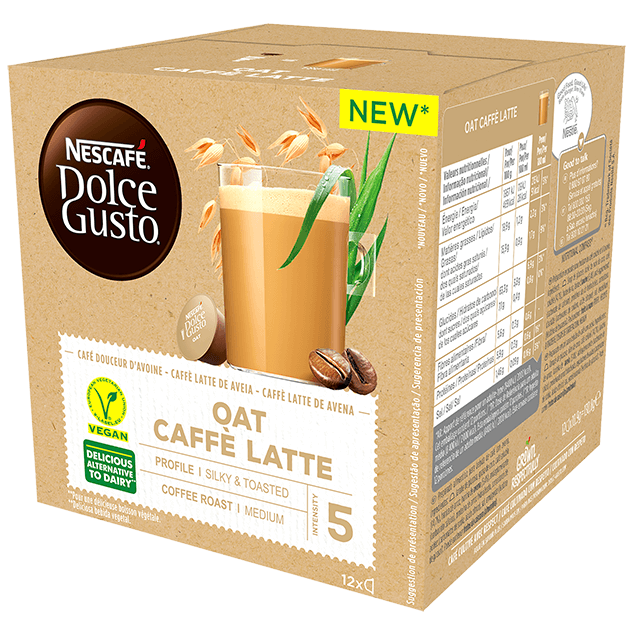 Nescafé Dolce Gusto Oat Caffè Latte 12 cápsulas