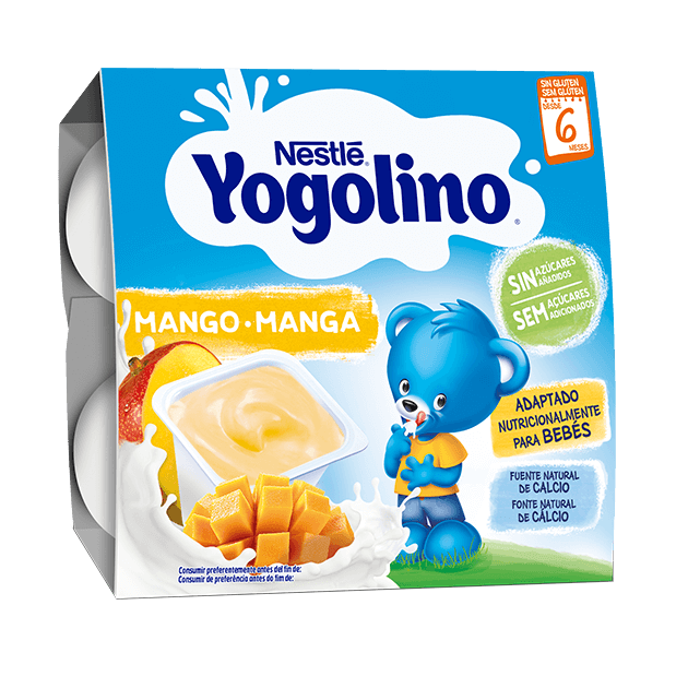 YOGOLINO Manga 0% Açúcares Adicionados 4x100g