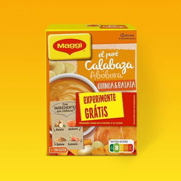 MAGGI® Puré de Batata com Abóbora
