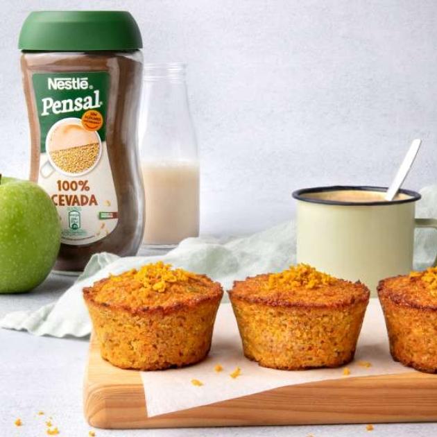 Muffins de Cenoura e Maçã Verde