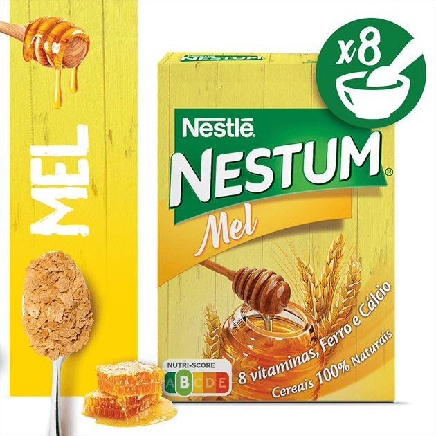 Nestum Cereais com Mel