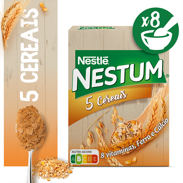 Nestum 5 Cereais com Cereais Integrais