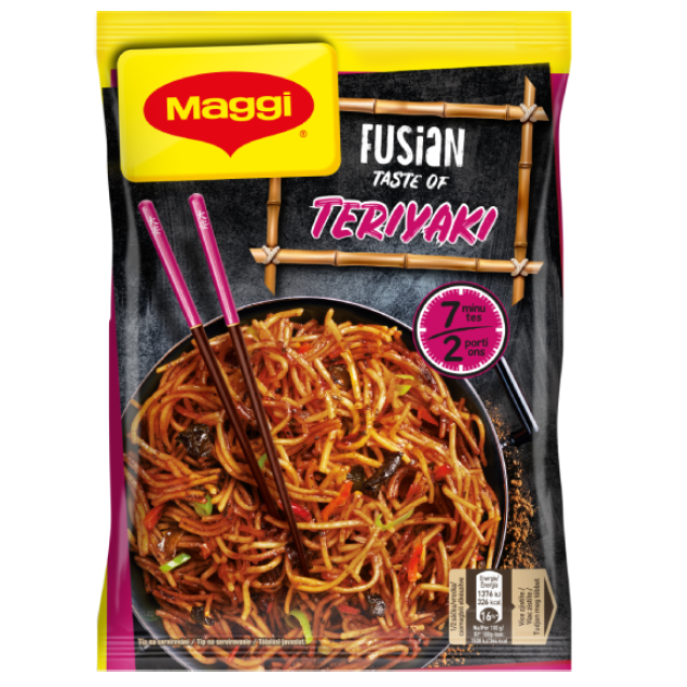 Noodles Maggi Fusian Taste Teriyaki