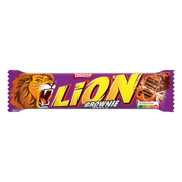 LION ® Brownie Chocolate de Leite e Caramelo 