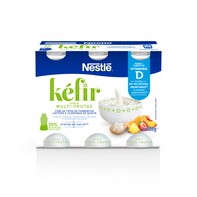 Nestlé Mini Kefir Multifrutos 6x100g