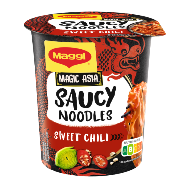 MAGGI SAUCY NOODLES SWEET CHILI