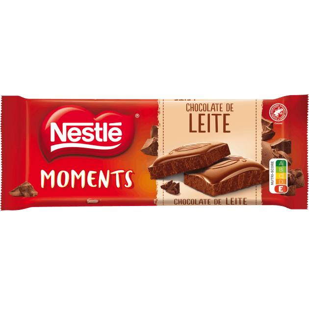 NESTLÉ MOMENTS Tablete Chocolate de Leite 90g