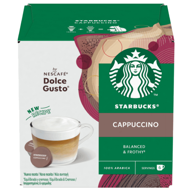 STARBUCKS® Cappuccino by NESCAFÉ® Dolce Gusto
