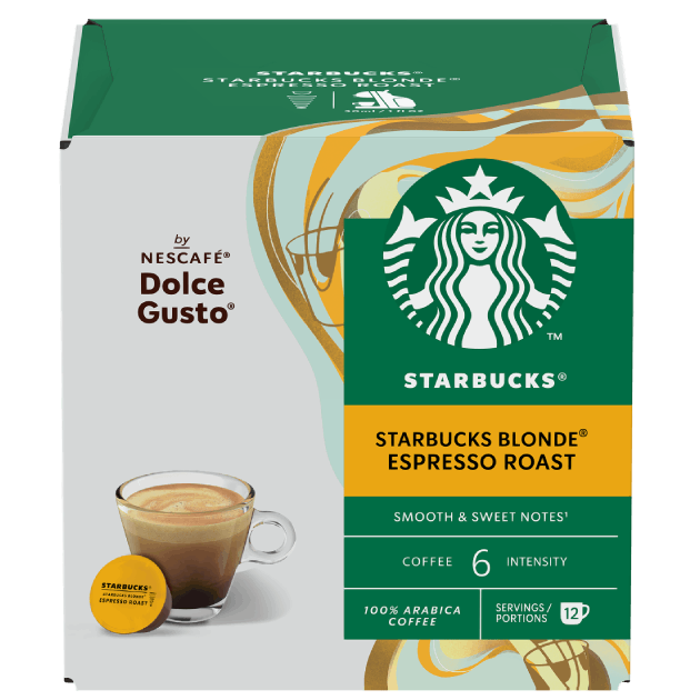 STARBUCKS® Blonde® Espresso by NESCAFÉ® Dolce Gusto