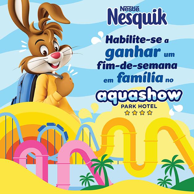 Capture momentos inesquecíveis com Nesquik ® e Aquashow! 