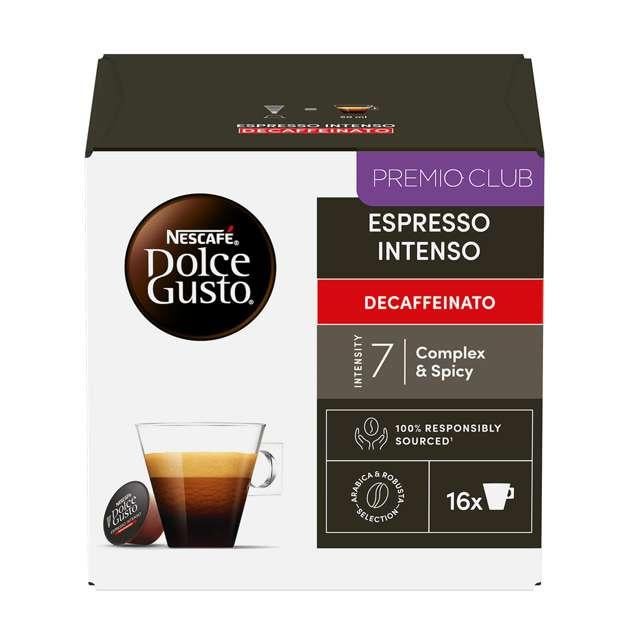 Café Espresso Decaffeinato Intenso Cápsulas