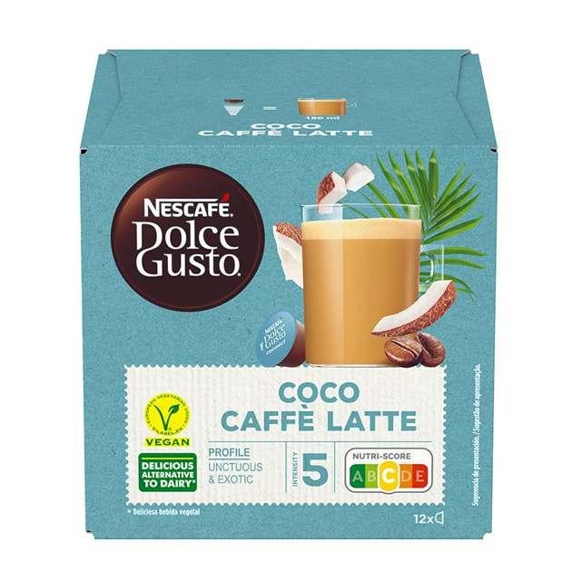 Café Latte De Coco 12 Cápsulas Frontal