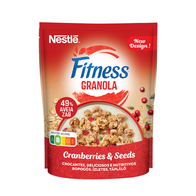 Fitness Granola Arandos e Sementes de Abóbora