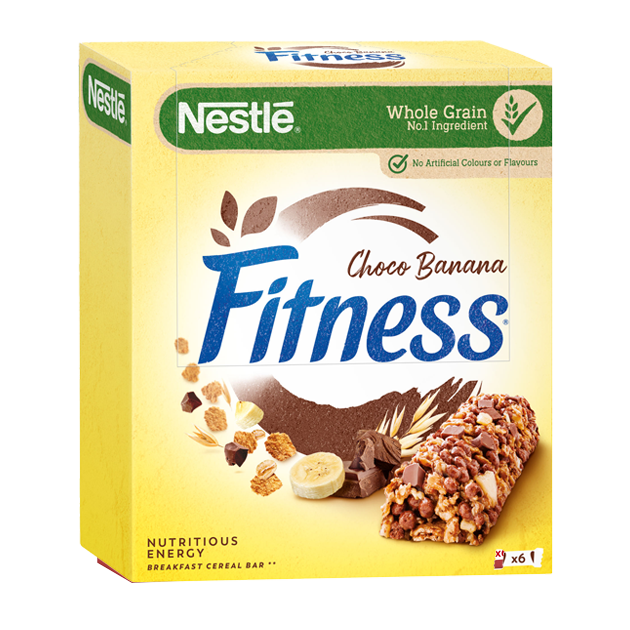 Barra de Cereais Fitness Chocolate Banana