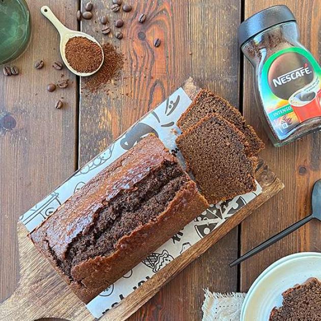 Bolo café leite condensado