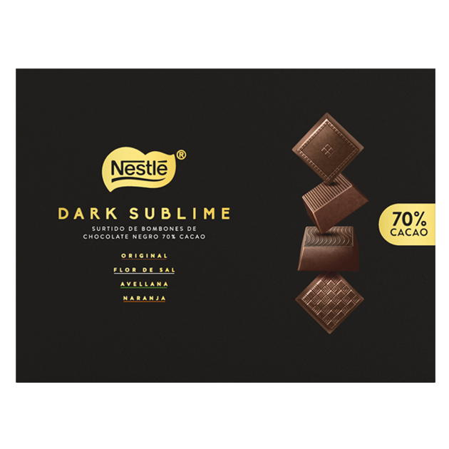 Bombons Nestlé® Caja Roja®  Dark Sublime 145g