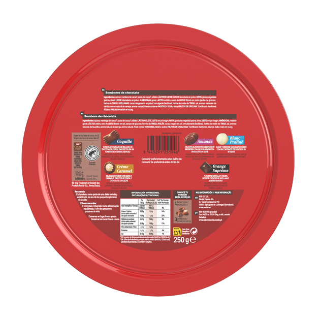 Bombons Nestlé® Caja Roja® 250g