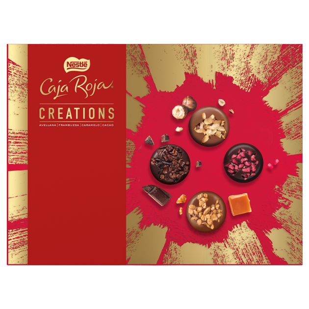 BOMBONS NESTLÉ CAJA ROJA CREATIONS Sortido 186G