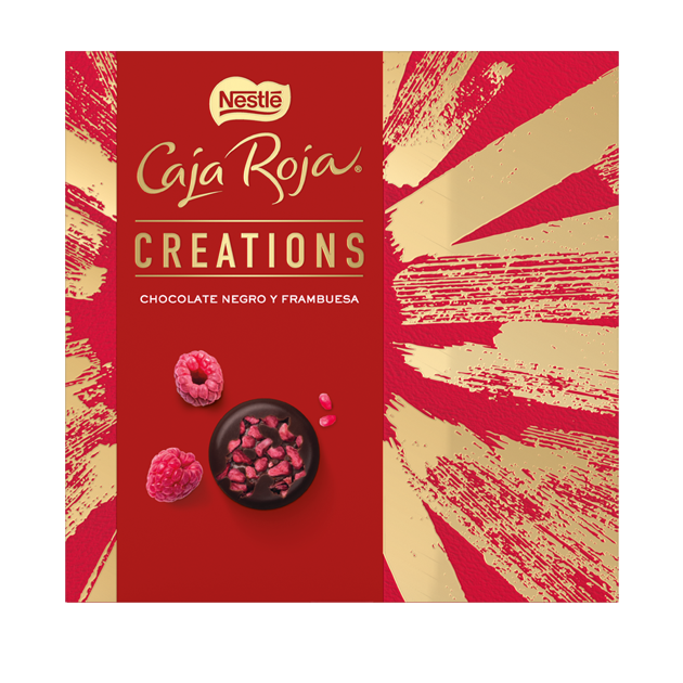 BOMBONS NESTLÉ CAJA ROJA CREATIONS Framboesa 109G