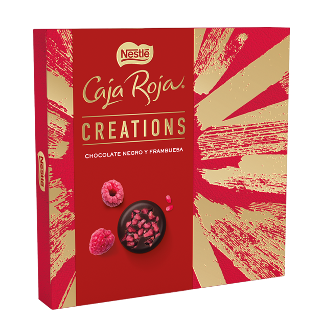 BOMBONS NESTLÉ CAJA ROJA CREATIONS Framboesa 109G