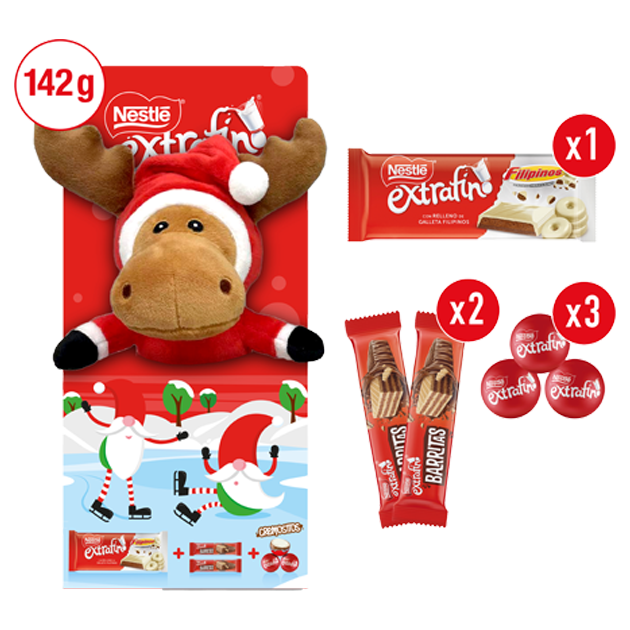 NESTLÉ EXTRAFINO Pack Natal 142g