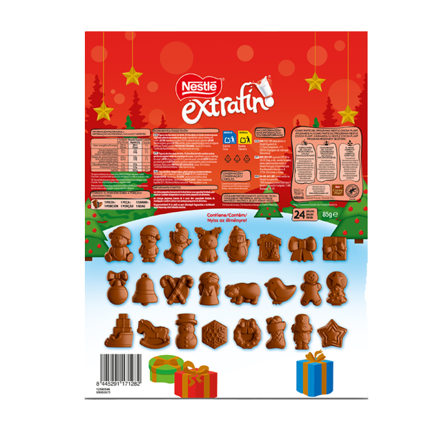 NESTLÉ EXTRAFINO Calendário do Advento 85g 