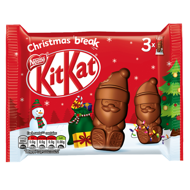 KITKAT Pack Pai Natal 3x29g