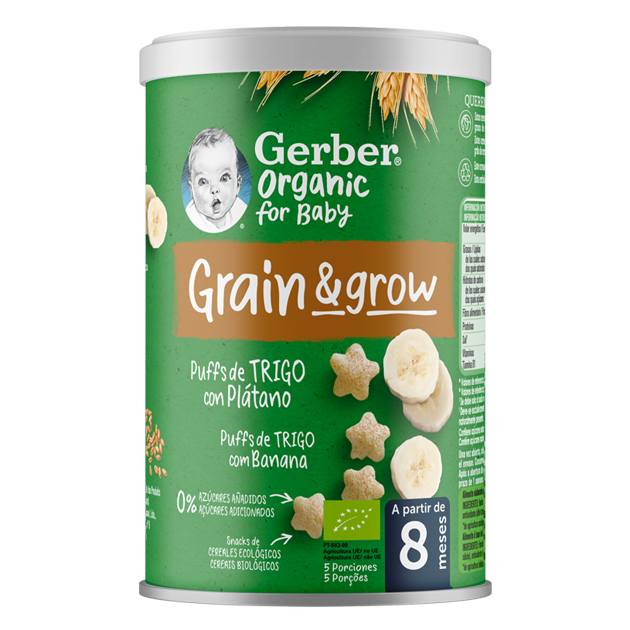 GERBER Organic Puffs Banana