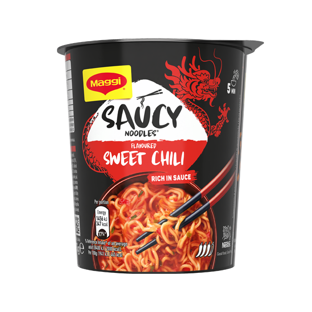 MAGGI SAUCY NOODLES SWEET CHILI