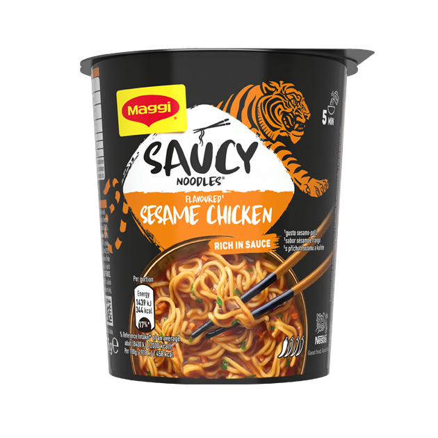 MAGGI SAUCY NOODLES CHICKEN SESAME