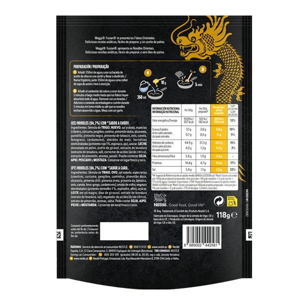 Maggi Noodles Fusian Caril
