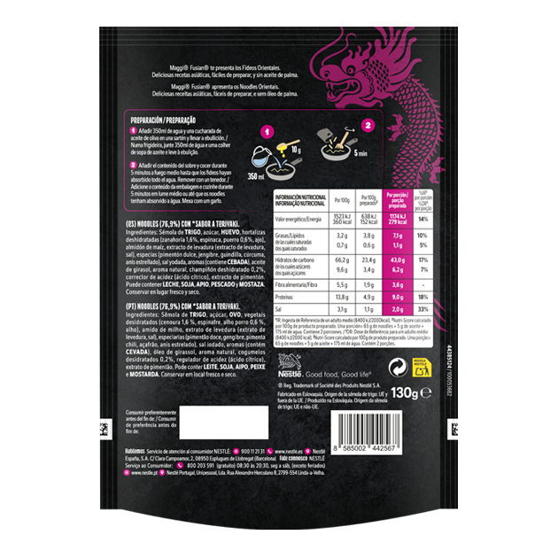 Noodles Maggi Fusian Teriyaki