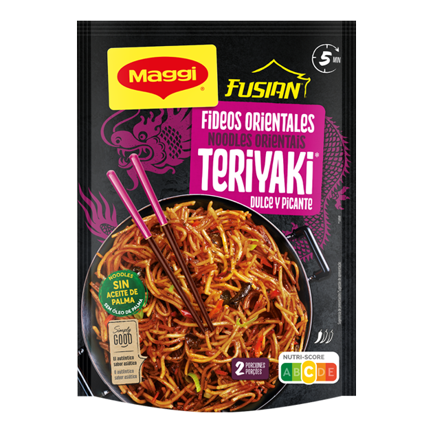 Noodles Maggi Fusian Teriyaki