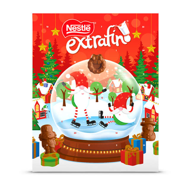 NESTLÉ EXTRAFINO Calendário do Advento 85g 